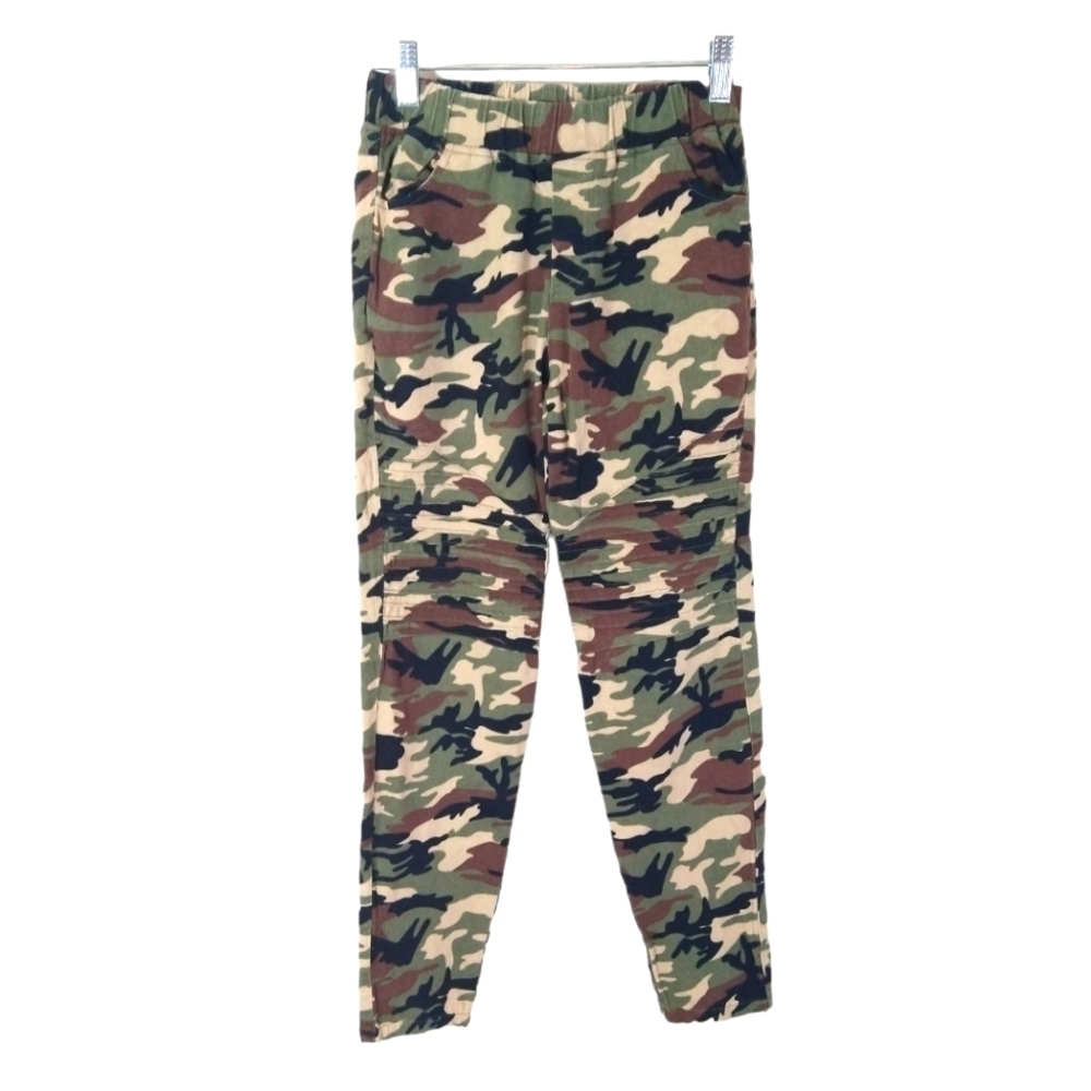 Umgee camo moto‎ style pull on style pants